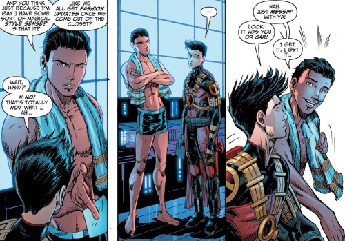 The girls would have fashion advice too, Tim