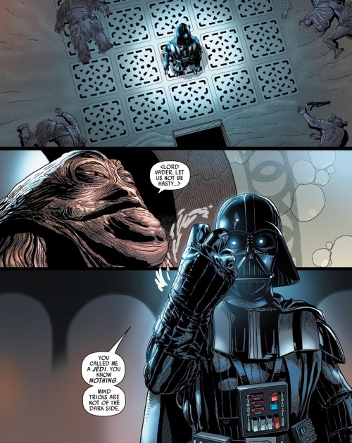 Jabba knows nothing of the Dark Side!