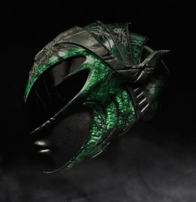 Green Ranger Movie Helmet 01