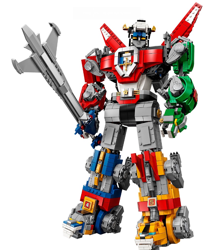 Voltron Lego Set 02