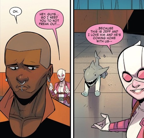 Gwenpool Shark 01