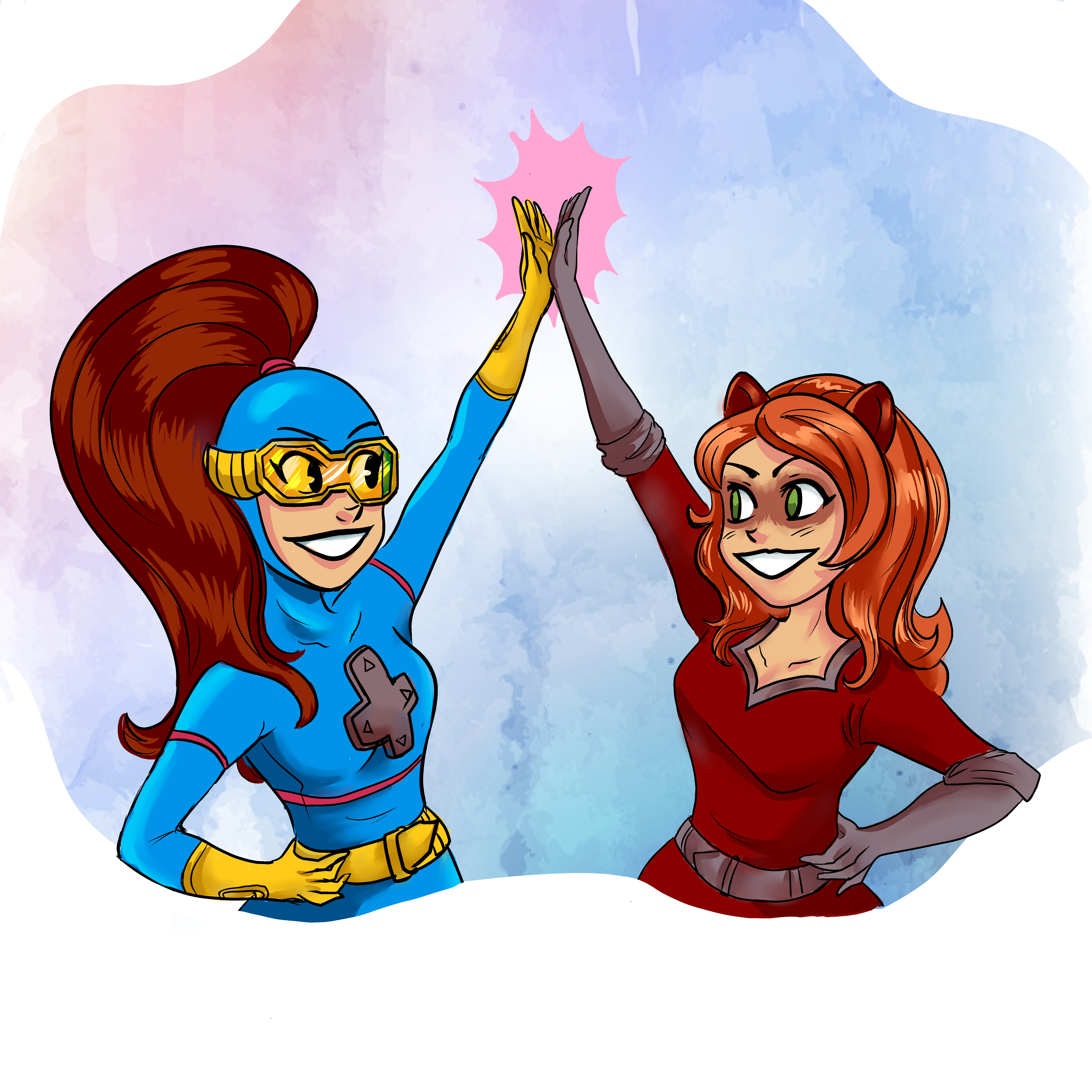 GG & Vixen Bust commission